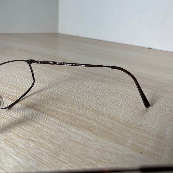 Ray-Ban RB3147 PS MR 014/84 Eyeglasses Sunglasses Brown FRAMES ONLY 59-17 Italy - Picture 6 of 9